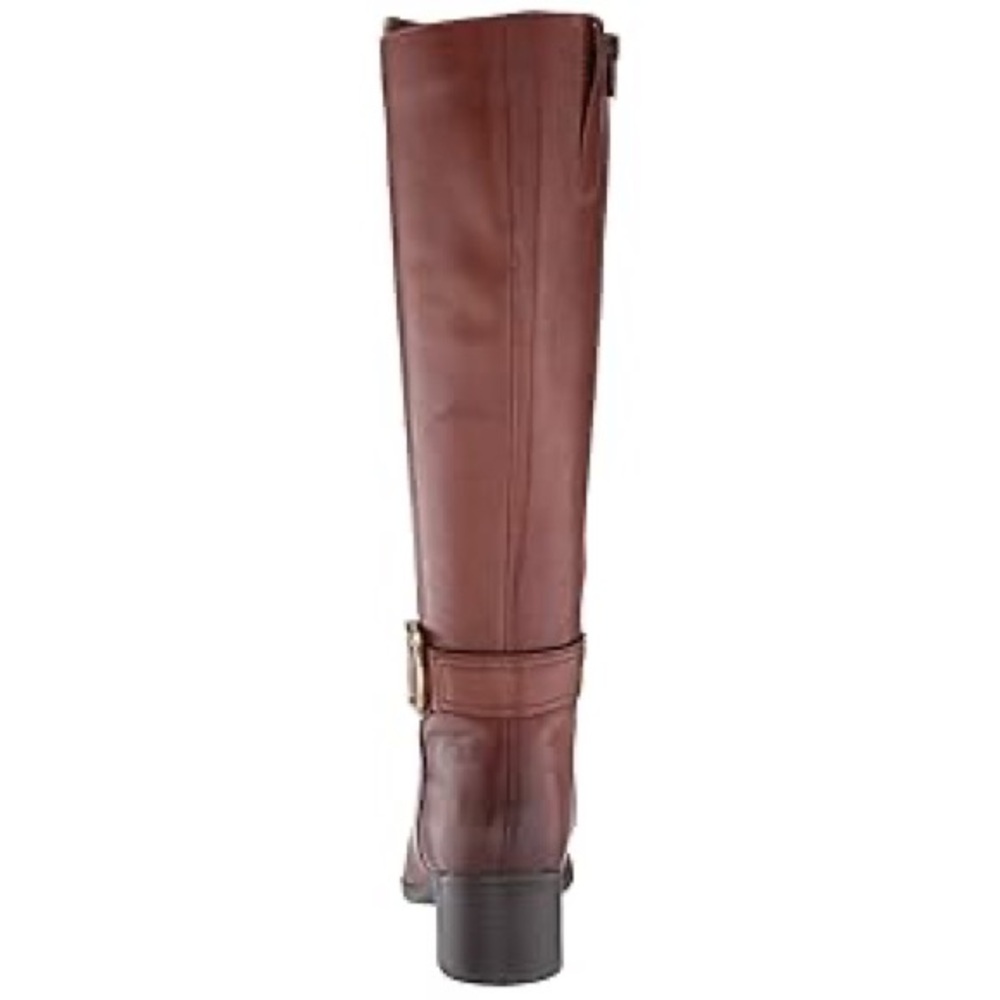 New Naturalizer Womens Kelso Wide Calf Leather Knee High Boots Tan Size 5.5 M - Picture 3 of 5